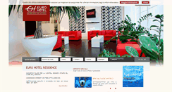 Desktop Screenshot of eurohotelresidence.it