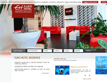 Tablet Screenshot of eurohotelresidence.it